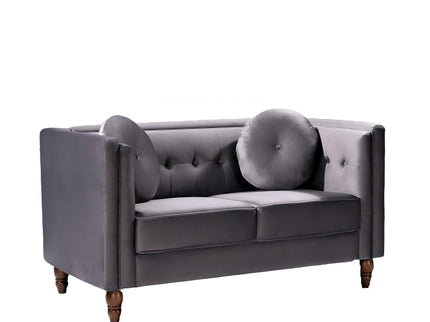 Chesterfield Loveseat 2 Seater Couch For Living Room