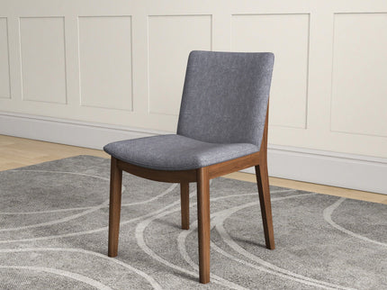 Laura - Mid-Century Modern Solid Wood Dining Chair (Set of 2)