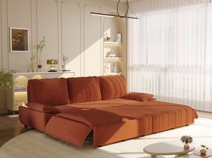 King Size Pull Out Sofa Bed, 3 In 1 Convertible Multifunctional