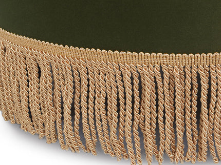 Yolanda - Round Upholstered Accent Ottoman