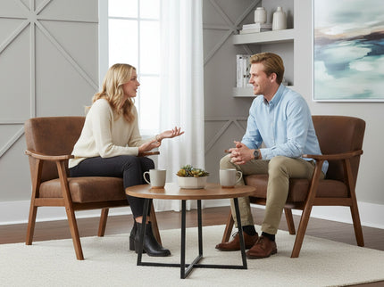 Accent Chair, Classic Mid Century Modern For Extra Seating