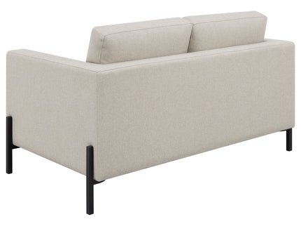 Dulcie - Loose Back Loveseat - Oatmeal
