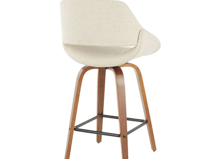 Fabrico - Mid-Century Modern, Counter Stool (Set of 2)