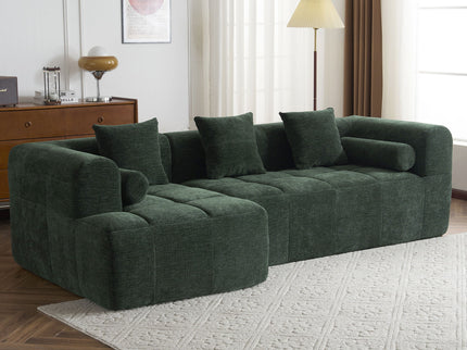 Sectional Free Combined Sofa With 2 Side Pockets