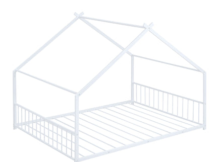 Metal House Bed