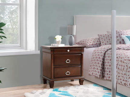 Triton - Nightstand - Cappuccino