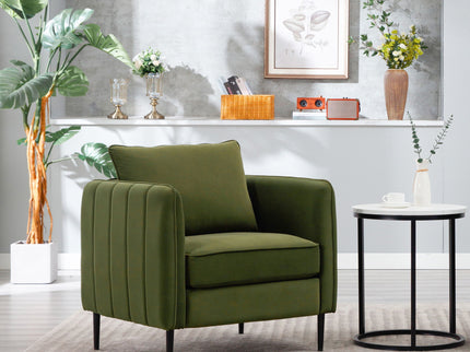 Accent Chair With Pillow For Living Room