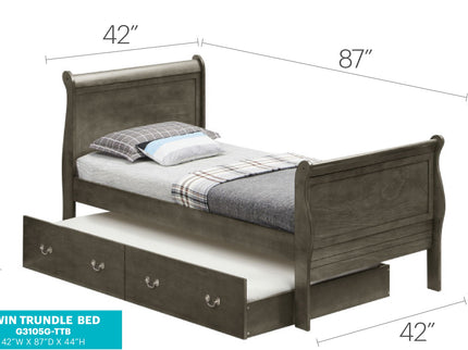 Elegant Trundle Bed With Timeless Charm