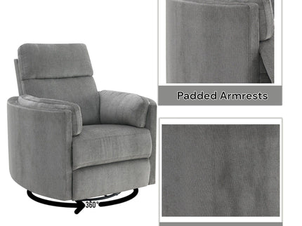 Sagen - Glider Recliner With Swivel