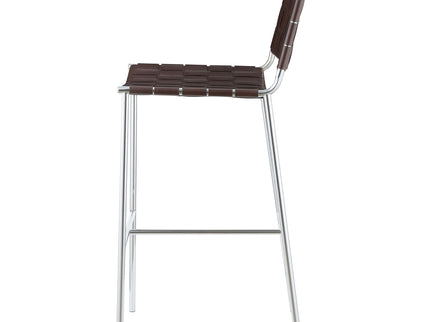 Langton - Upholstered Bar Chair - Brown