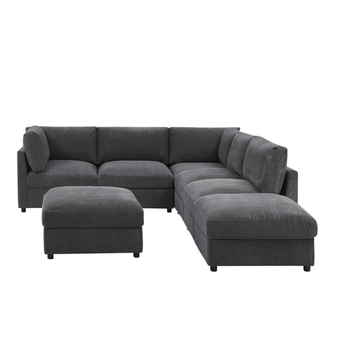 Modern Reversible Modular Sectional