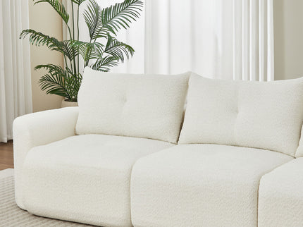 3 Seater With Thickened Armrests Sofa For Living Room