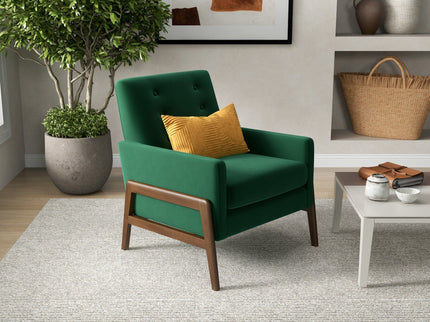 Cole - Solid Wood Lounge Chair