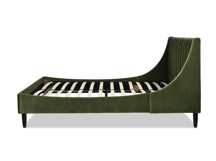 Aspen - Vertical Tufted Modern Headboard Platform Bed Set
