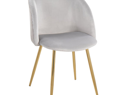 Fran - Pleated Waves Contemporary Chair (Set of 2)
