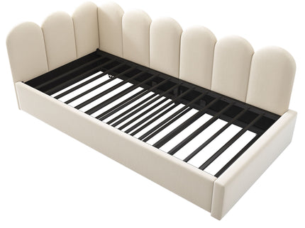 Upholstered Daybed With Pull-Out Bed