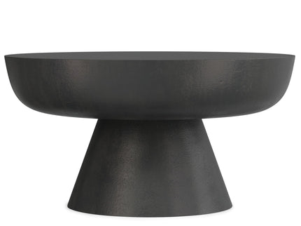Charmaine - Cast Aluminum Coffee Table - Black