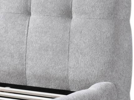 Hannah - Eastern King Bed - Gray