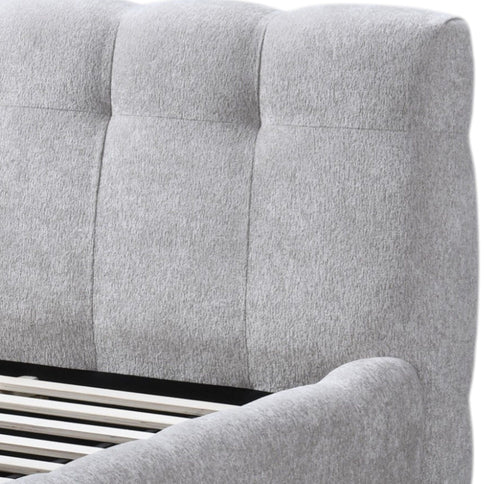 Hannah - Eastern King Bed - Gray