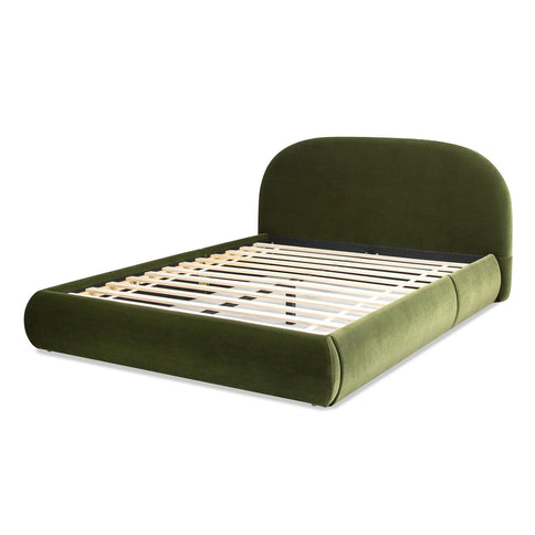 Archie Puffy Grounded - Upholstered Platform Bed