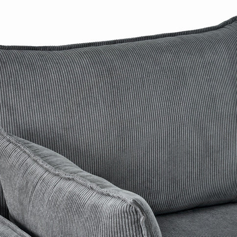 Comfy Oversized Chaise Lounge Chair With Ottoman And Storage