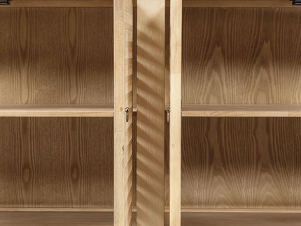 Alden - 4 Door Cabinet - White