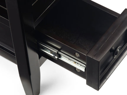 Amherst - Narrow Side Table - Hickory Brown