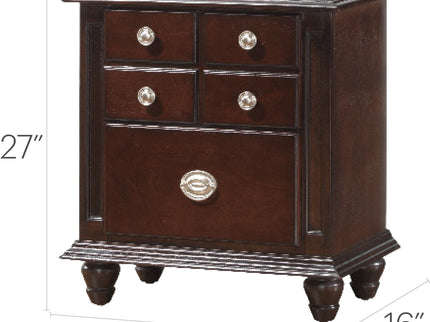 Summit - Nightstand - Cappuccino