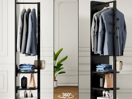3 In 1 Multifunctional Full Length Clothing Mirror