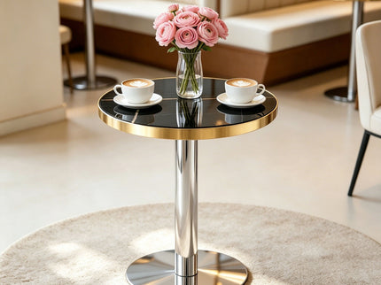 Elegant Modern Round Bistro Table