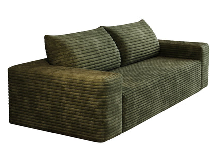 3 Setaser Sofa, Deep Seat Couches For Living Room - Green