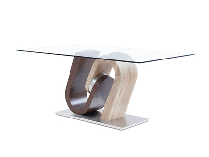 Tony - Dining Table - Brown / Beige