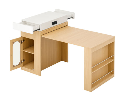Extendable Dining Table With Folding Top