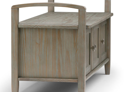 Warm Shaker - Handcrafted Entryway Storage Bench