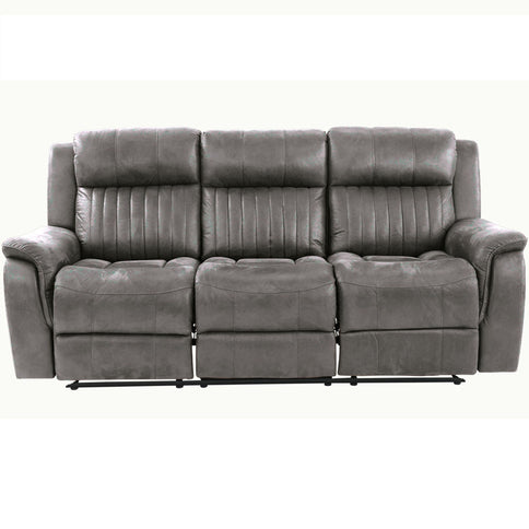 Contemporary Living Room Set, Horizontal And Vertical Tufting