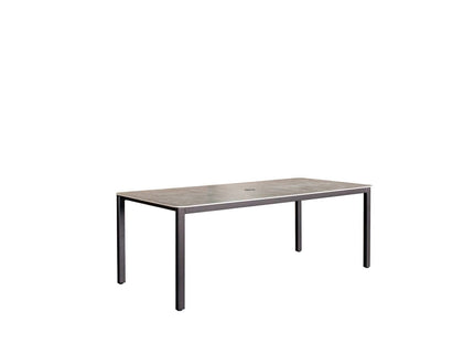 Verona - Dining Table - Dark Espresso / Gray