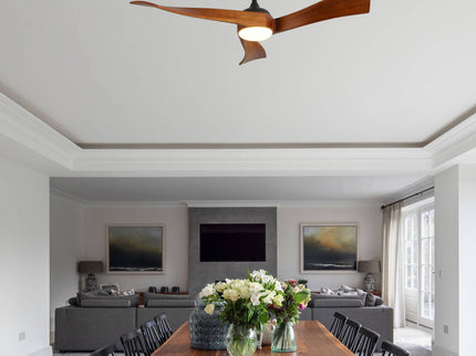 Ceiling Fan With Reversible DС Motor - Black