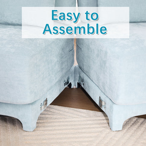 Elegant Sofa With Ergonomic Design And Lumbar Pillows