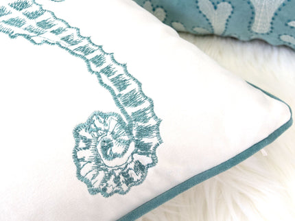 Seahorses Pillow Cover With Matching Back