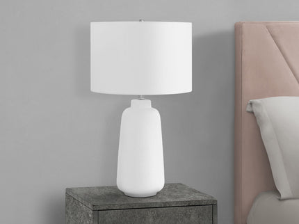 Lighting, Table Lamp, Ceramic, Modern - Cream