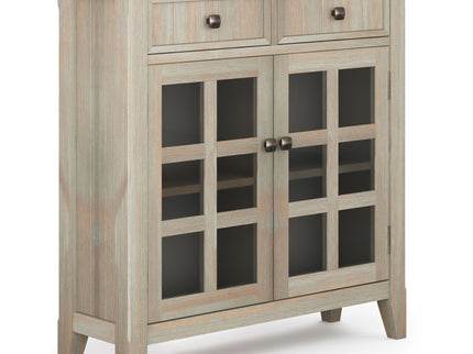 Acadian - Handcrafted Entryway Storage Cabinet