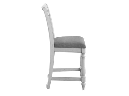 Slat Back Barstools (Set of 2) - Gray