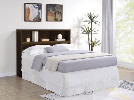 Geary - Bookcase Headboard With Open Cubbies