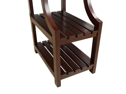 Wasaki - Accent Table With USB - Espresso