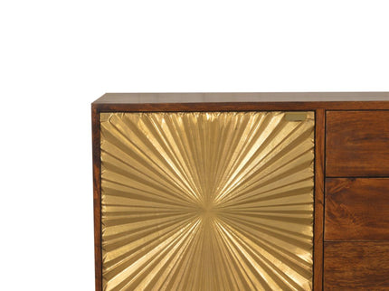 Manila - Sideboard, 3 Drawer - Chestnut