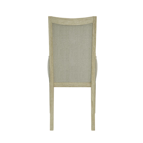 Adeline - Upholstered Arm Chair - Natural Wood Wash