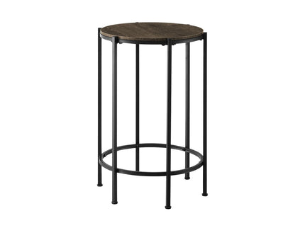 Contemporary Round Accent Table For Living Room