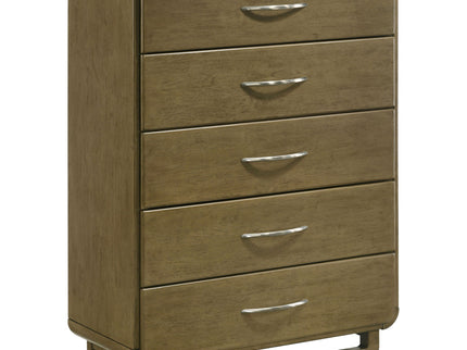 Tully - 5 Drawer Chest - Nutmeg Brown