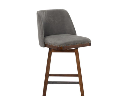 360° Swivel Bar Stool, Counter Height Kitchen Island Chair