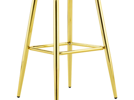 Bubble, Ball Chain Tufted Bar Chairs For Kitchen Island & Home Bar (Set of 2)
